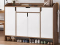 Modern Shoe Organizer with 4 Doors modern home storage