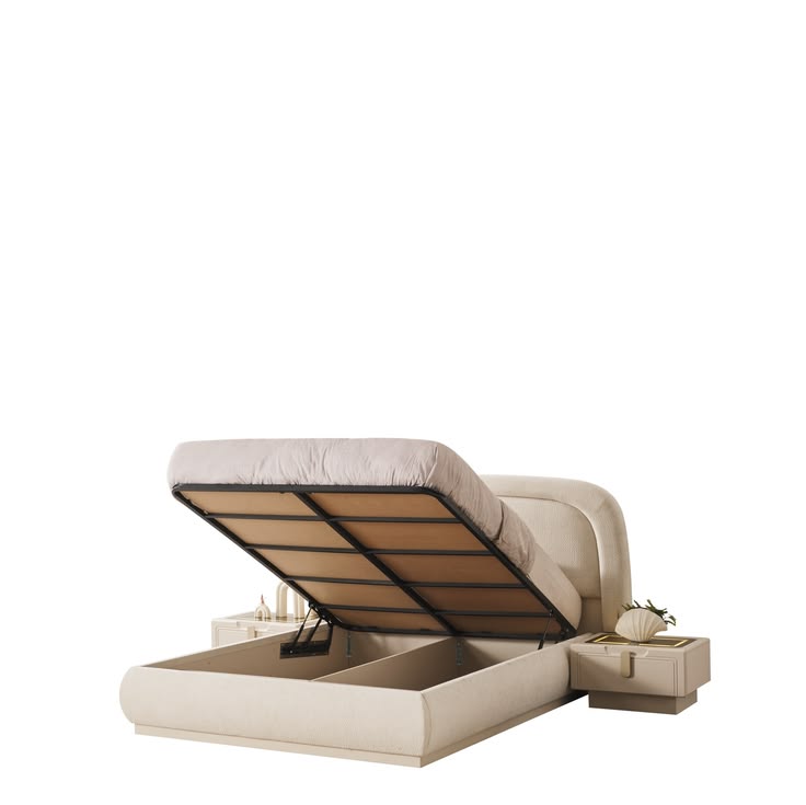 The Ultimate Bedroom Collection Handcrafted 5-Piece Bundle – Luxury Cream Bedroom Set