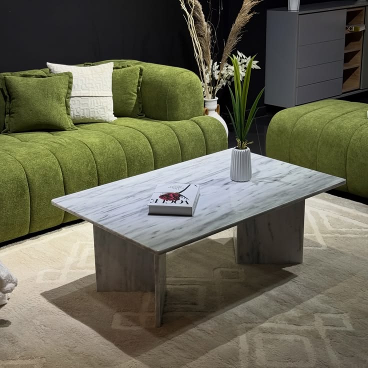 Luxury Ribbed Velvet Sectional Sofa