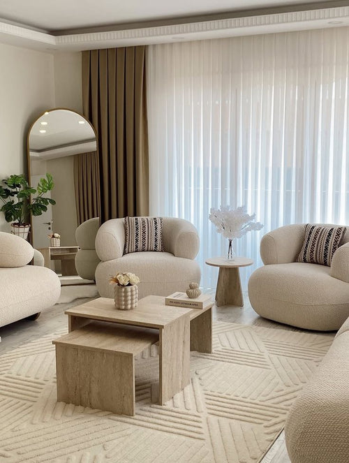 Boho-Chic Living Room Set modern bohemian décor