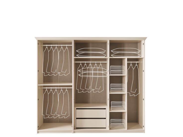 Modern Beige 5-Piece Bedroom Set